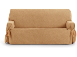 Capa de Sofá 3 Lugares EYSA Universal Premium Valeria Tecido Elástico (230 x 70 x 110 cm - Poliéster e Algodão - Mostaza)