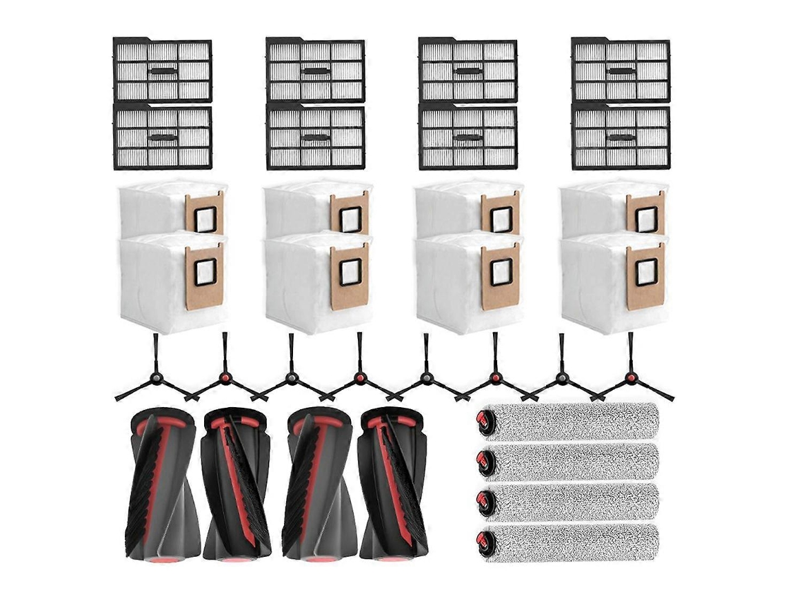 Escova Rotativa Principal Eufy E25, Compatível Com E28, 30pcs, 30 Unidades