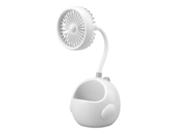 Ventilador de Mesa LAXISCREED Dinossauro Usb Branco