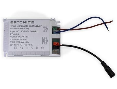 Transformador Driver Dimável P/ Paineis-Projectores de Led Ac180-240V / 48W