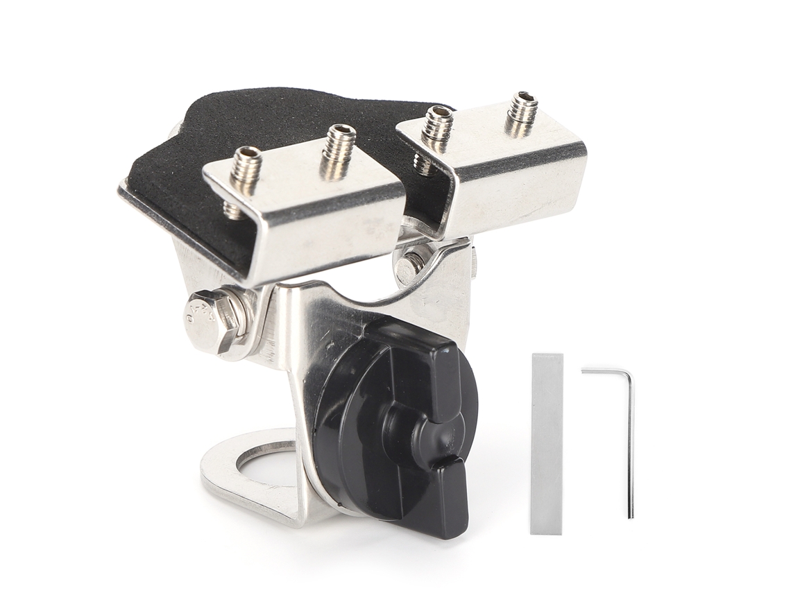 Suporte De Antena Móvel K3-66 Aço Inoxidável Rotativo 360 Graus Para Rádio De Carro Móvel