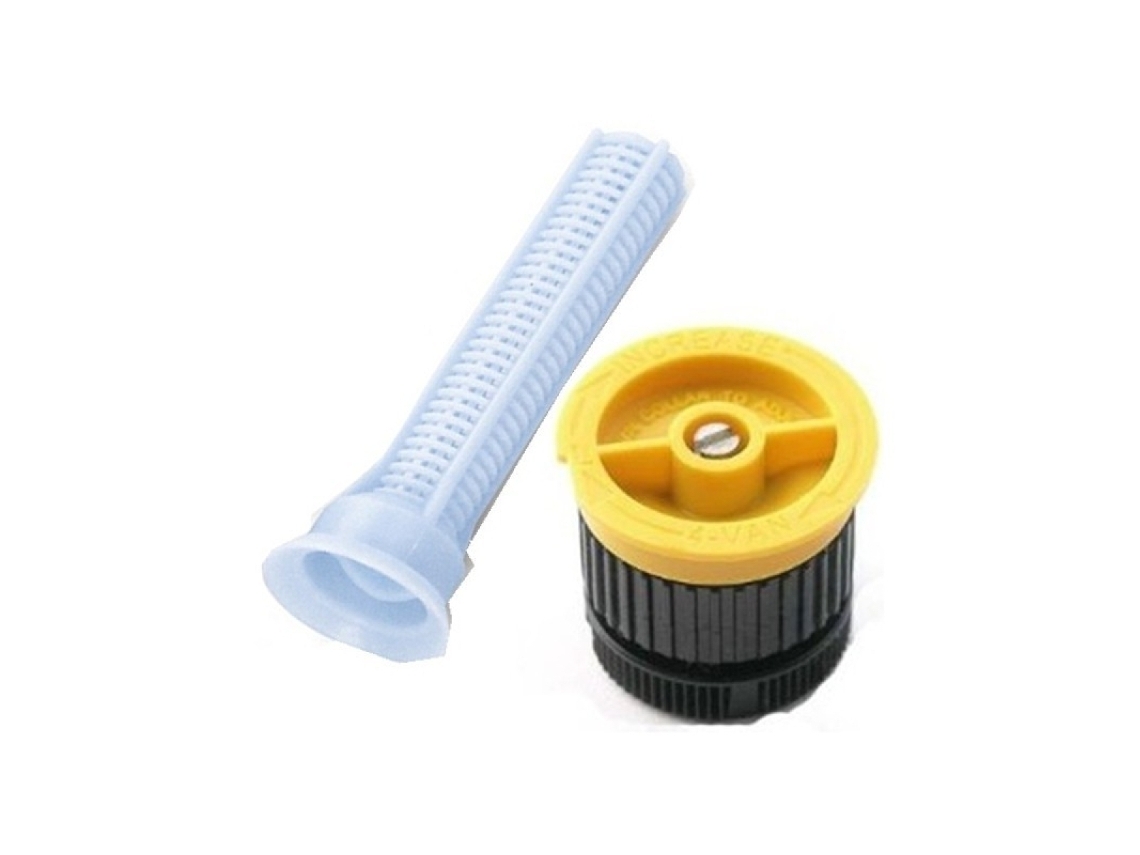 Difusores de bico 4 Van. Alcance 1,20 mts Rain Bird 4 Van Bico para Difusores Setoriais Ajustáveis. De 0º a 330º dependendo do modelo.