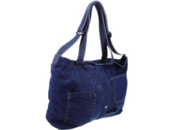 Bolsa Tote Feminina Em Jeans Com Bolsa De Armazenamento Para Uso Externo.