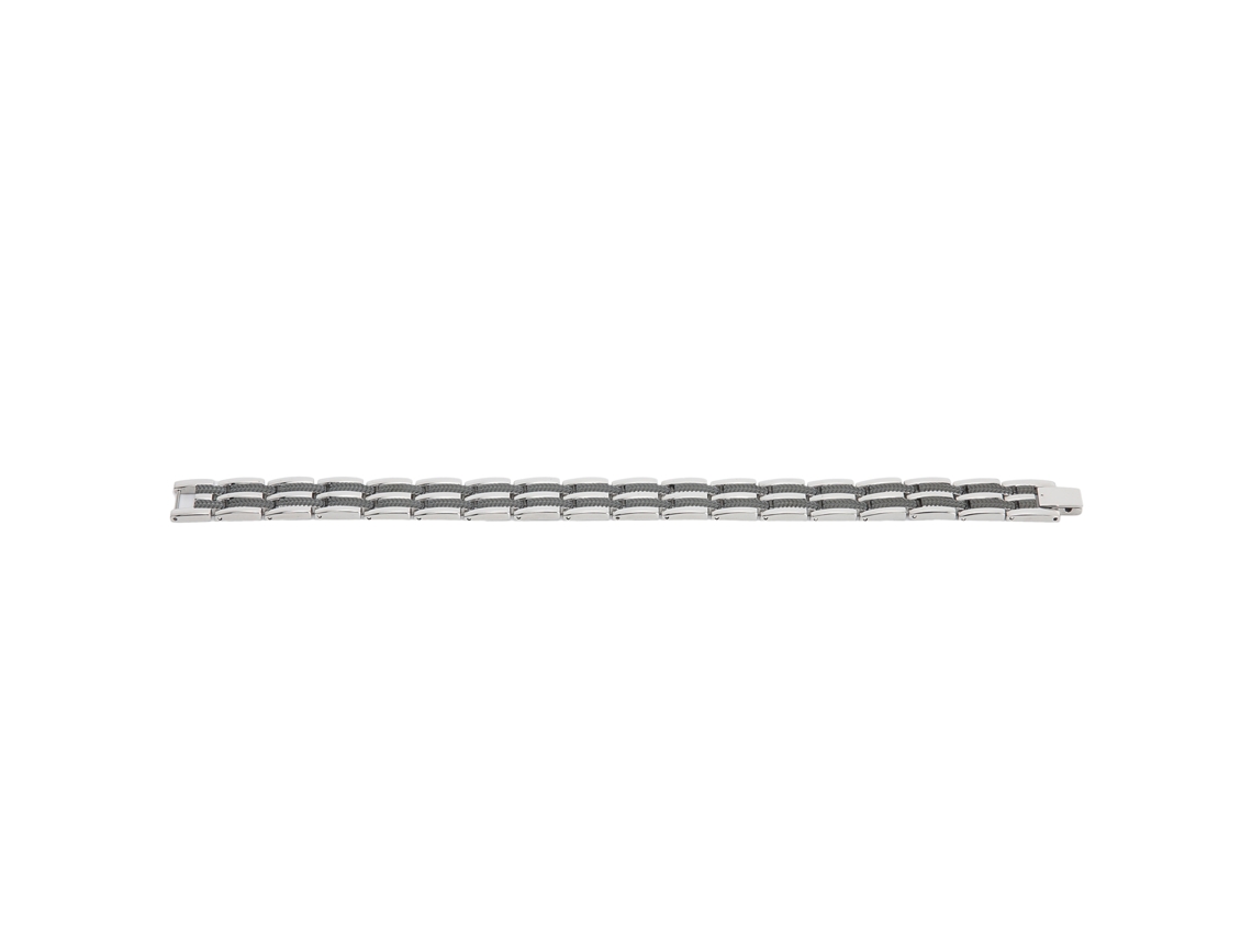 Pulseira De Aço Inoxidável Com Ímã Para Alívio De Dor Terapia Magnética Masculina Para Cuidado Da Saúde