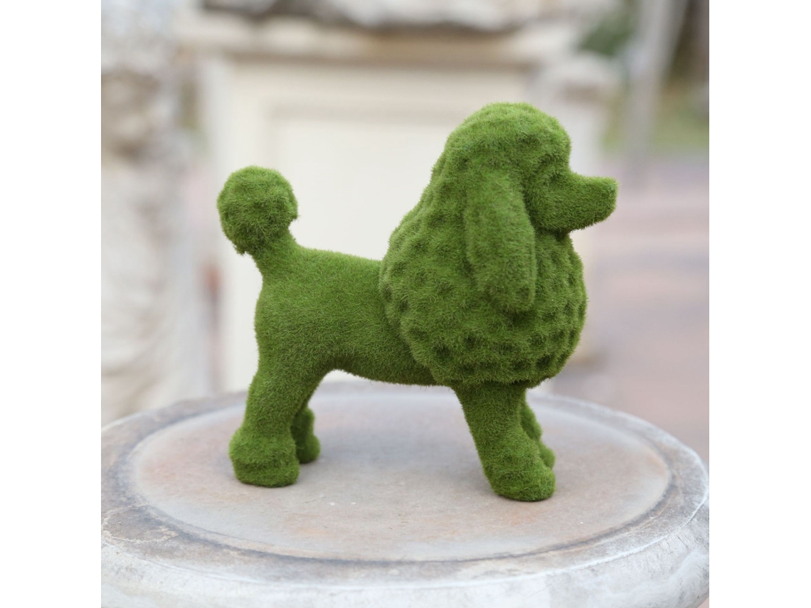Estátua de animal com cabelo em estilo europeu para jardim tipo C