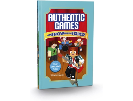 Livro Authenticgames: Um Show Muito Louco – Vol. 3 de Marco Túlio (Português-Brasil)