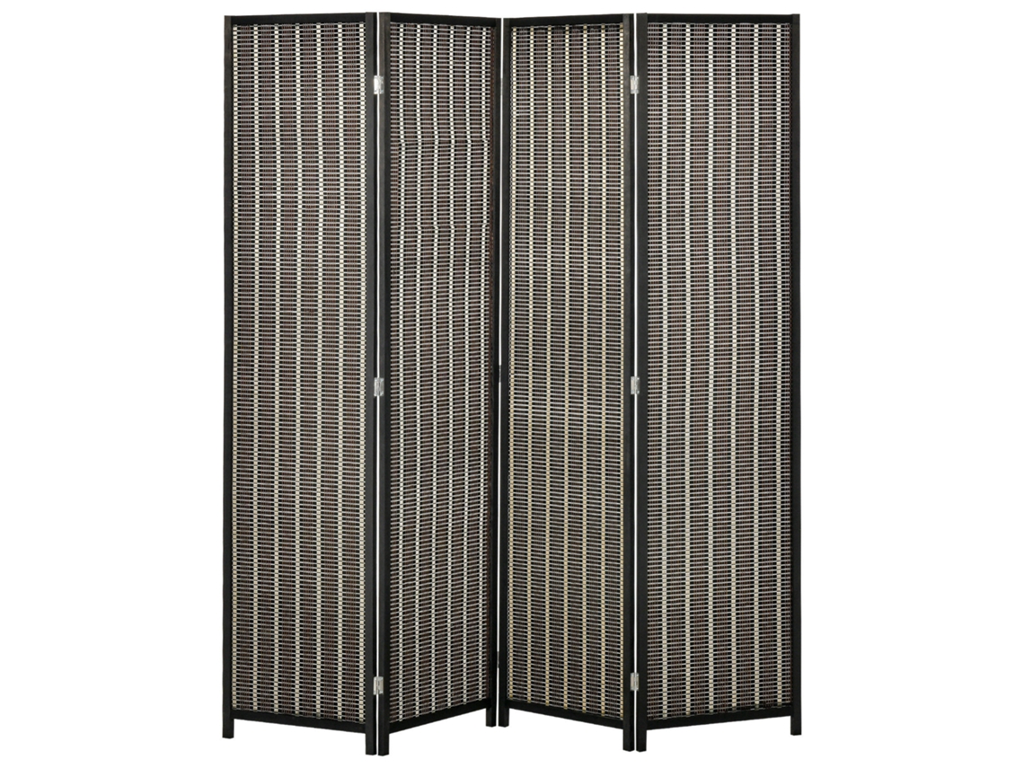 Divisória Dobrável de Pinho, 180x180cm, Marrom, S/MARCA
