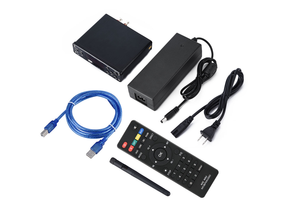 Amplificador Bluetooth Com Controle Remoto E Alto Poder