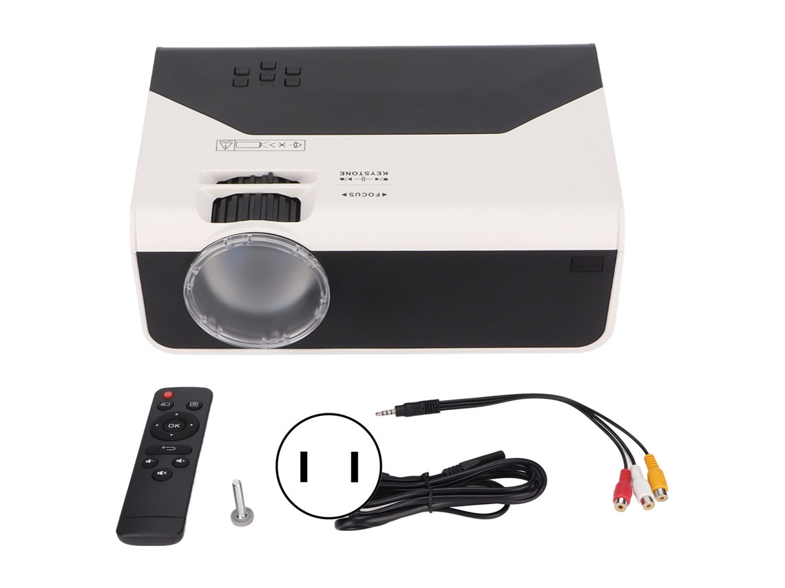 Projetor Portátil Full Hd Com Som Stereo Hifi