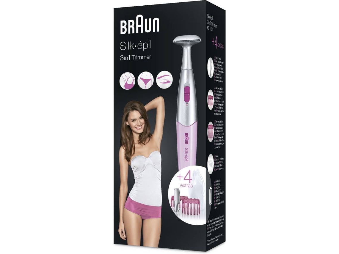Depiladora BRAUN FG 1100 (Corte Linha do Bikini Recarregável