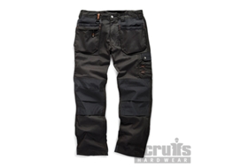 SCRUFFS T51790 Pantalón Worker Plus Color Negro