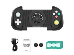 Controlador de Jogo Bluetooth, Compatível com Android/pc/switch, com Ventilador de Resfriamento Preto HEXINYIGJLY