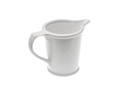 Recipiente de Leite Porcelana Branca