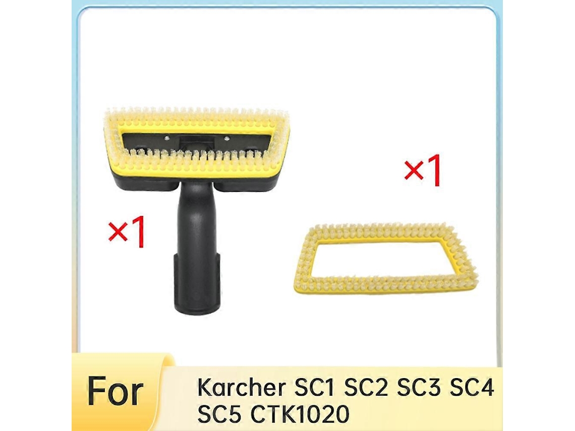 Escova A Vapor Portátil De Substituição Para Karcher Sc1-5 Ctk1020 Com Cabeça De Escova Substituível._glo