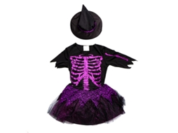1 Peça de Roupas de Decoração de Bruxa para Decorações de Halloween ALLINLESS