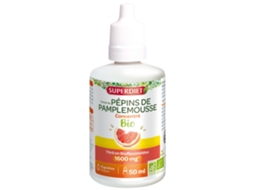 Extrato concentrado de semente de toranja 1600 mg orgânico 50 ml SUPERDIET