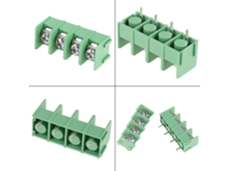 40 Conectores De Terminal Parafuso Pcb 4 Pinos