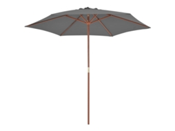 Protetor solar para exterior com Madeira Master 270 cm Antracite MAISON EXCLUSIVE