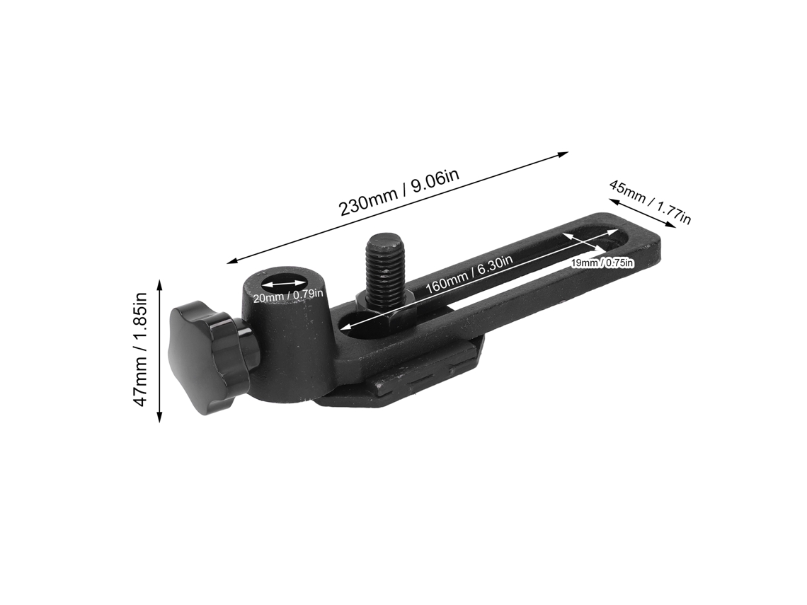 Laxiscreed Suporte Para Ferramenta De Torno Em Aço Fundido, Diâmetro 20mm