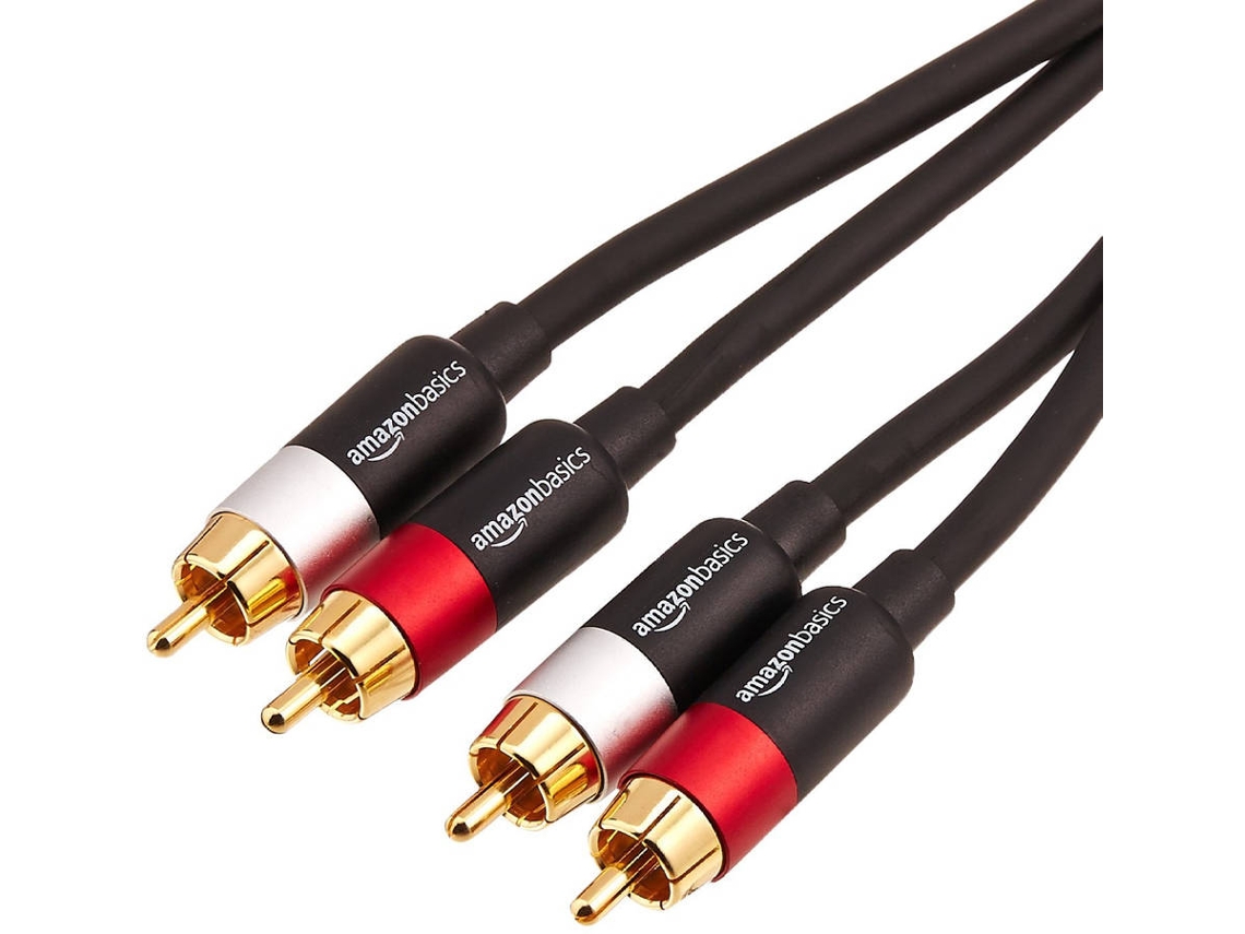 Cabo de Áudio AMAZON (RCA - 4.5 m - Preto)