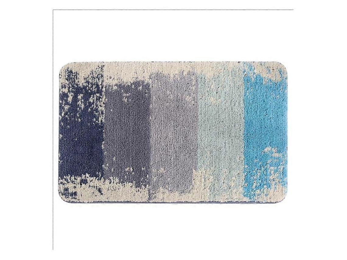 Omni tapete Antideslizante para Banheiro 40*60cm, 1 Peça, Estilo Nórdico, Poliéster, Tecido Flock, para Casa