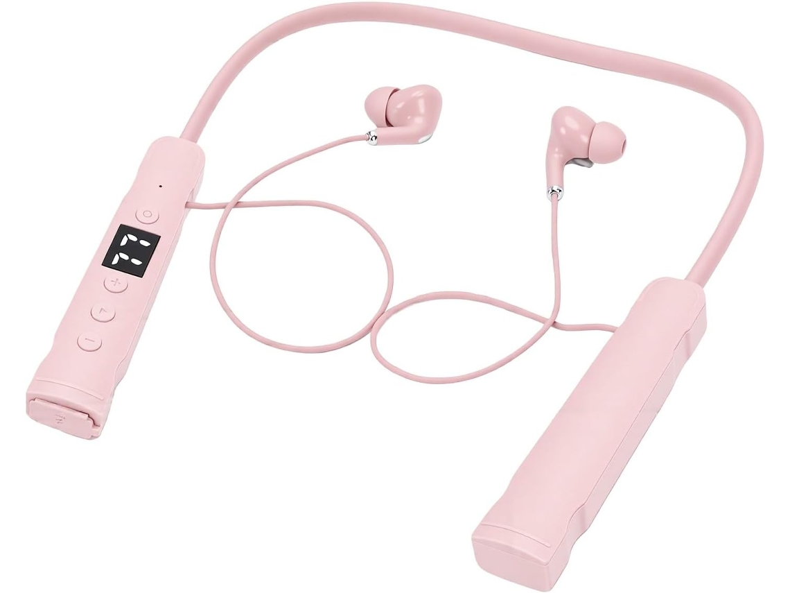 Fones De Ouvido Goshyda Bluetooth 5 4com Faixa Para Pescoço, Hifi Com Graves Profundos, Cancelamento De Ruído Enc, 50 Horas