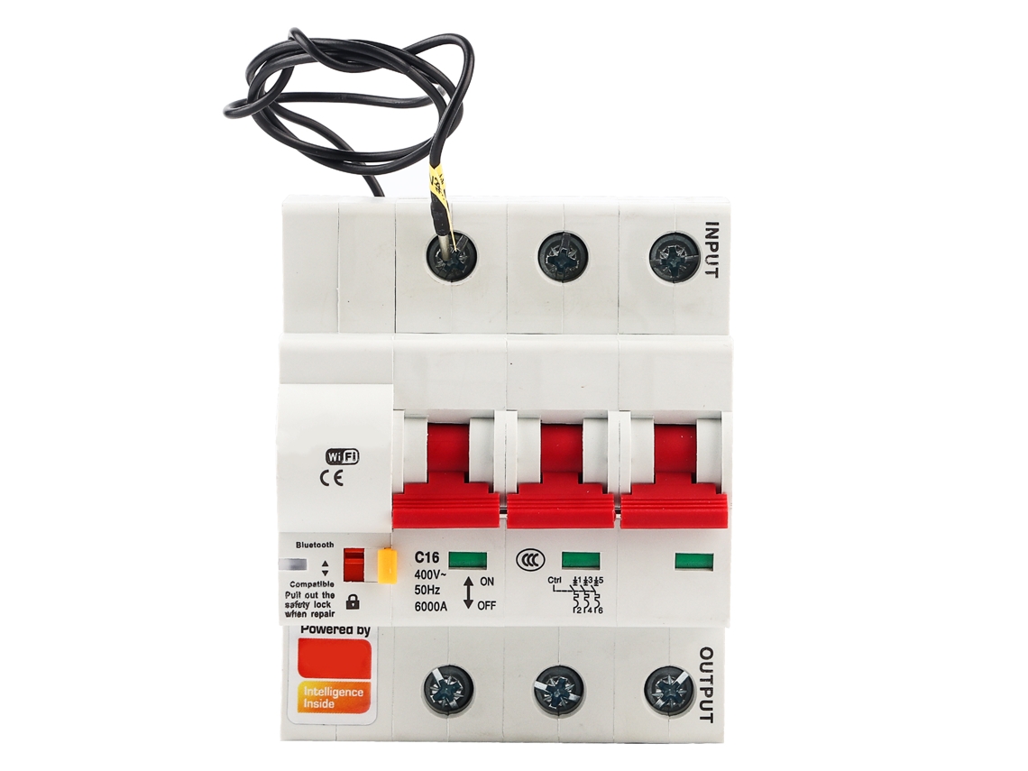 Interruptor de Circuito Wifi com App, Carcaça Retardante de Fogo, Pa66 dsm, AC220v