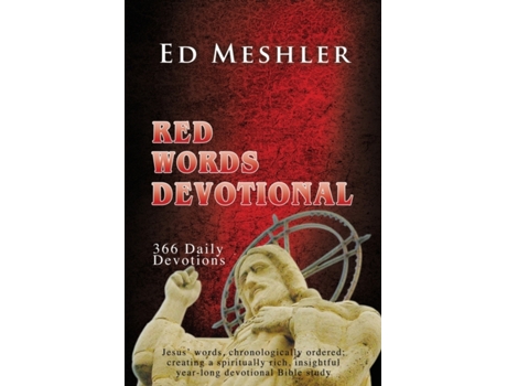 Livro red words devotional de ed meshler (inglês)