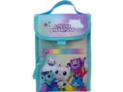 Lancheira Infantil, 170 X 100 X 240 Mm, Azul Gabbys Dollhouse