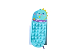 Laxiscreed Estojo De Silicone Com Design De Cartoon Para Lápis, Anti-stress E Multiusos