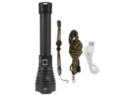 2026 lanterna Telescópica Zoom Xhp90 30000lm Recarregável Usb Impermeável Lanterna Elétrica Portátil para Casa