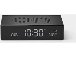 Relógio Despertador LEXON Flip Premium (Digital - Preto)