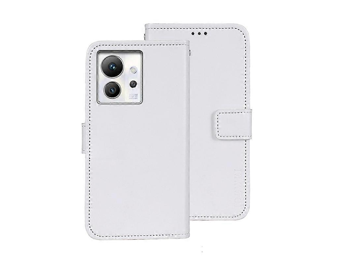 Capa De Celular Idewei Em Couro Com Textura Crazy Horse Para Infinix Zero Ultra 5g