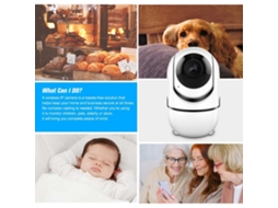 2026 câmera de Segurança Sem Fio Wifi 1080p 2mp para Interior Casa Segurança Doméstica