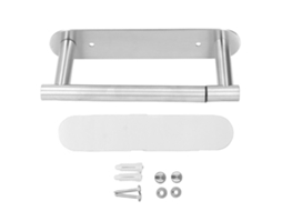 Suporte de Papel Higiênico Inox 304 Anti roxo Parede Cozinha Banheiro