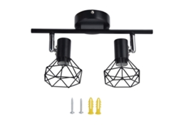 Soquete E14 com Dupla Extremidade, Base Oca para Luminária de Teto, Ajustável, para Quarto e Cozinha CHABERLU