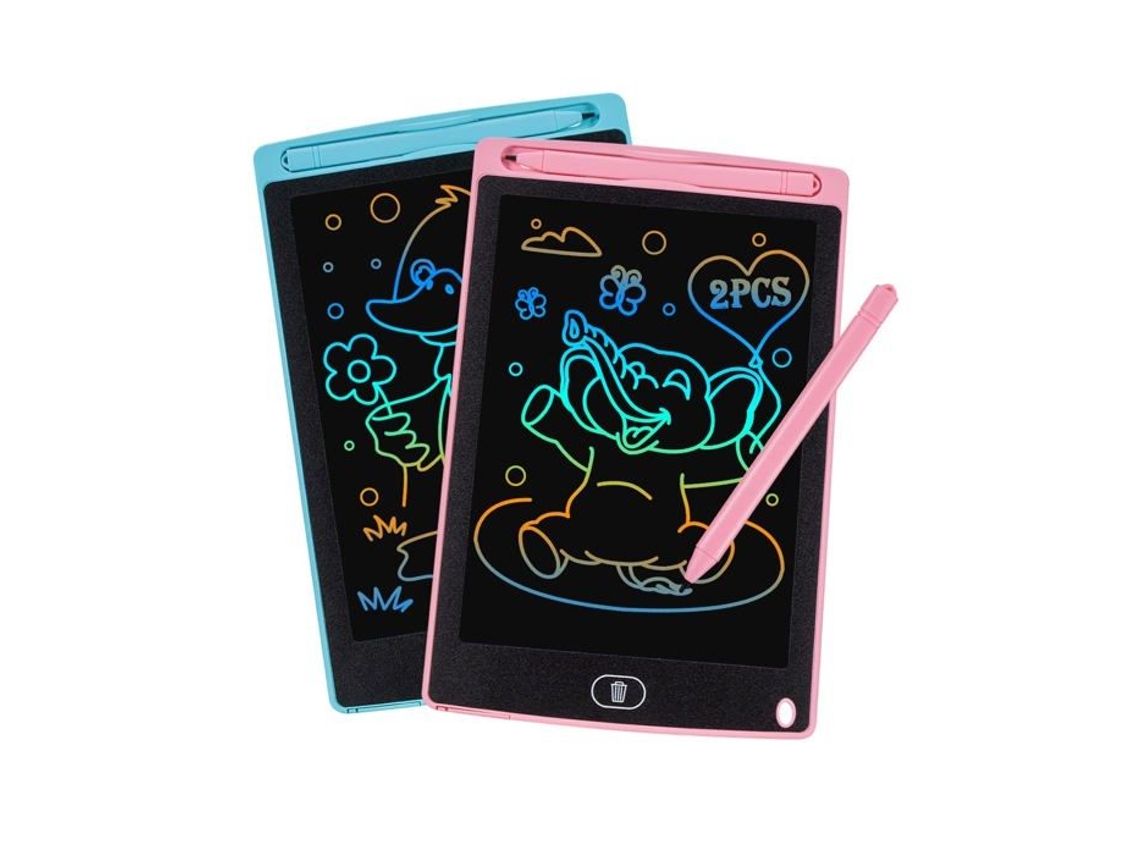 Bloco de desenho portátil atóxico Carehabi de 8,5 polegadas com tela LCD Slowmoose
