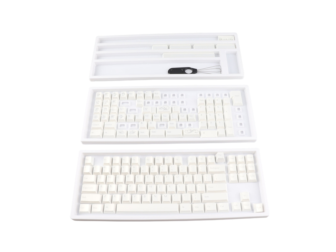 Conjunto De Teclas Pbt Xda 152 Para Teclado Mecânico