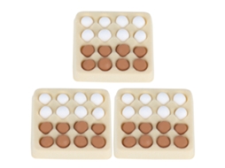 Mali ovo de Miniatura 1:12 para Casinha de Bonecas Decoração de Cozinha Brinquedo Cute Lifelike