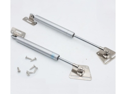 Haste De Suporte Com Mola A Gás Para Armário, Amortecedores A Gás 100n 282mm Prata Pacote Com 4 Para Várias Portas
