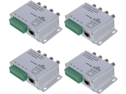Transceptor Balun de Vídeo Utp de 4 Canais SFUSHOS (4x)