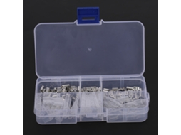 Conjunto De 60 Conectores De Terminal De Crimpagem Ouro