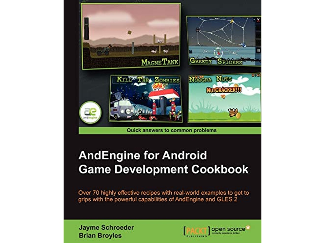 Livro AndEngine for Android Game Development Cookbook de Jayme Schroeder Brian Broyles (Inglês)