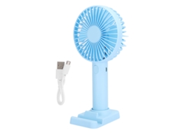 Pequeno Ventilador Suporte para Telefone Ventilador Banana Portátil Ao Ar Livre EOOCOO (recarregável, Ajuste de Três Velocidades)