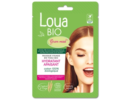 Máscara Facial Hidratante Orgânica 15 Ml LOUA
