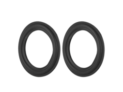 Repuesto De Borda De Espuma Para Altavoz Subwoofer De 4 Polegadas Negro
