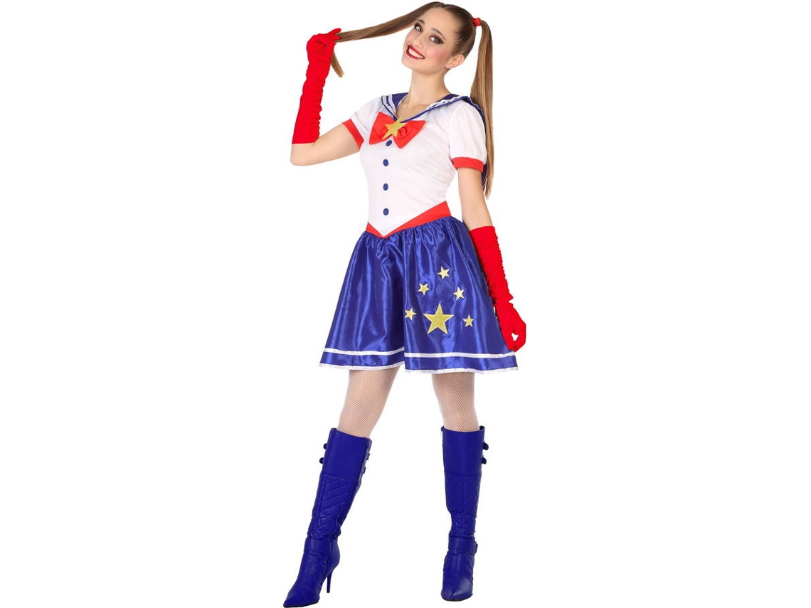 Fato de Mulher DISFRAZZES Colegial Manga (Tam: S)
