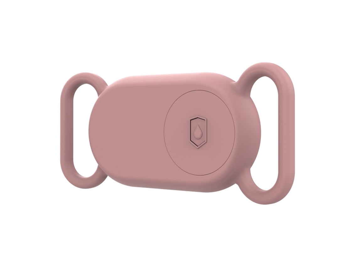 Capa Para Samsung Galaxy Smarttag 2 Pet Silicone Life Protetora À Prova Dágua Rosa