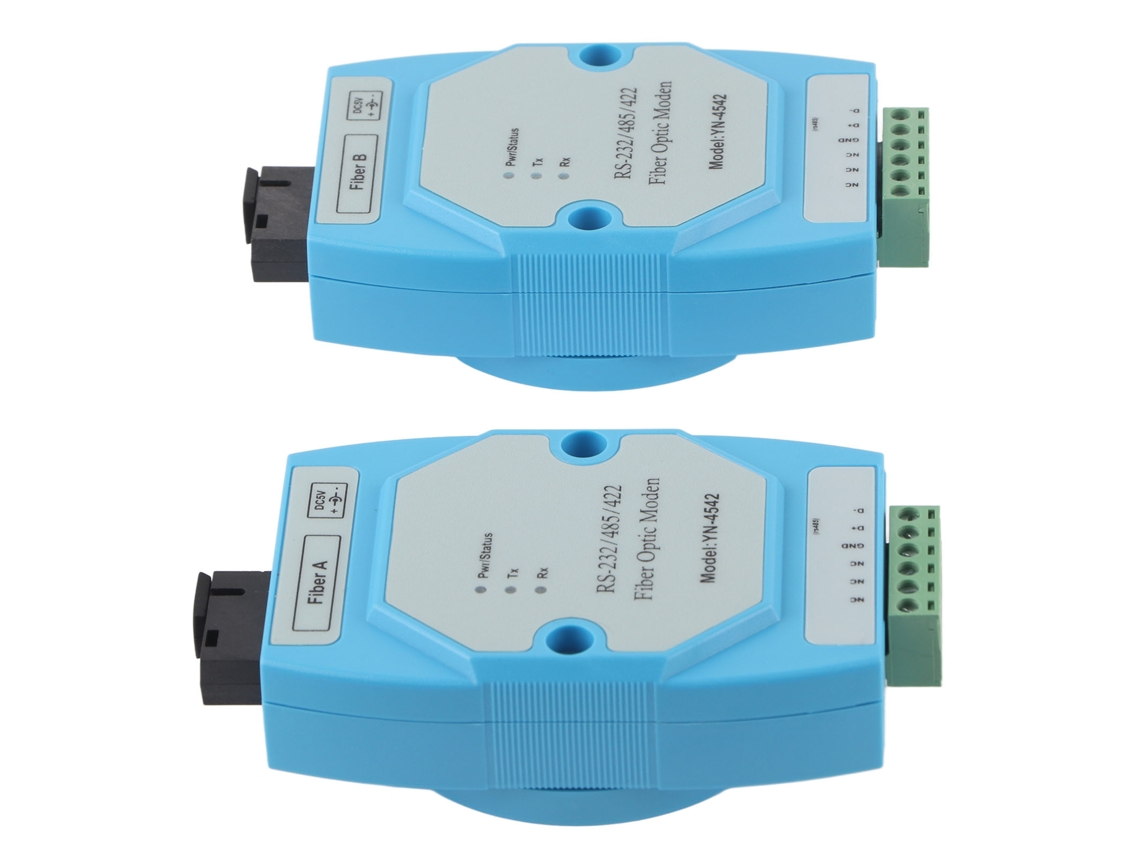 Laxiscreed Modem Óptico Rs485 Para Transmissão Bidireccional E Conversão Óptica