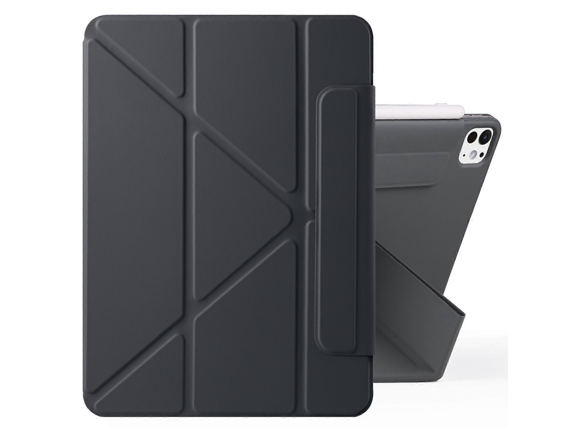 Capa de couro Webake para tablet com deformação magnética e fivela fixa
